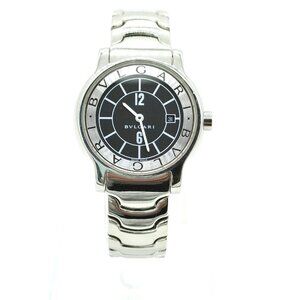 Bvlgari Watch 29mm Women's Black X Silver 630-051925